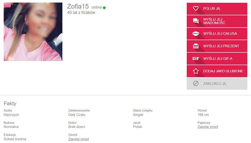 MyDates profile